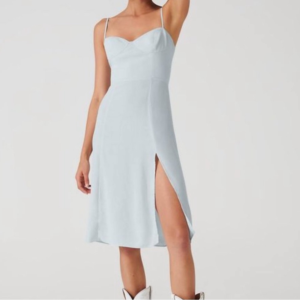 Aritzia | Sunday Best Viola Dress Blue‎ Sz XS